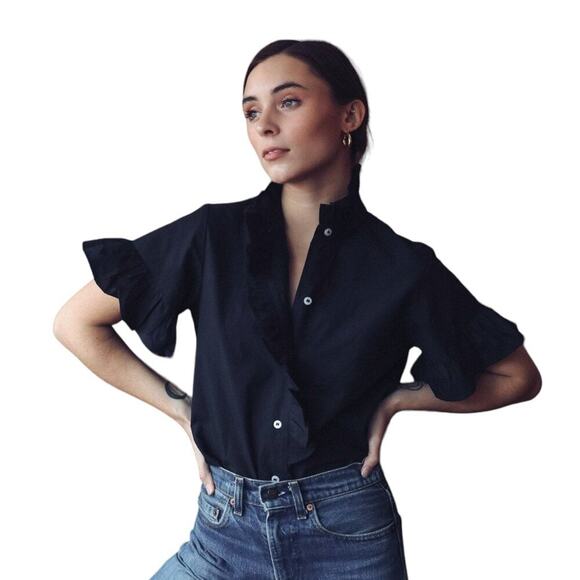 MILLE Vanessa Top in Black XS - Picture 2 of 8